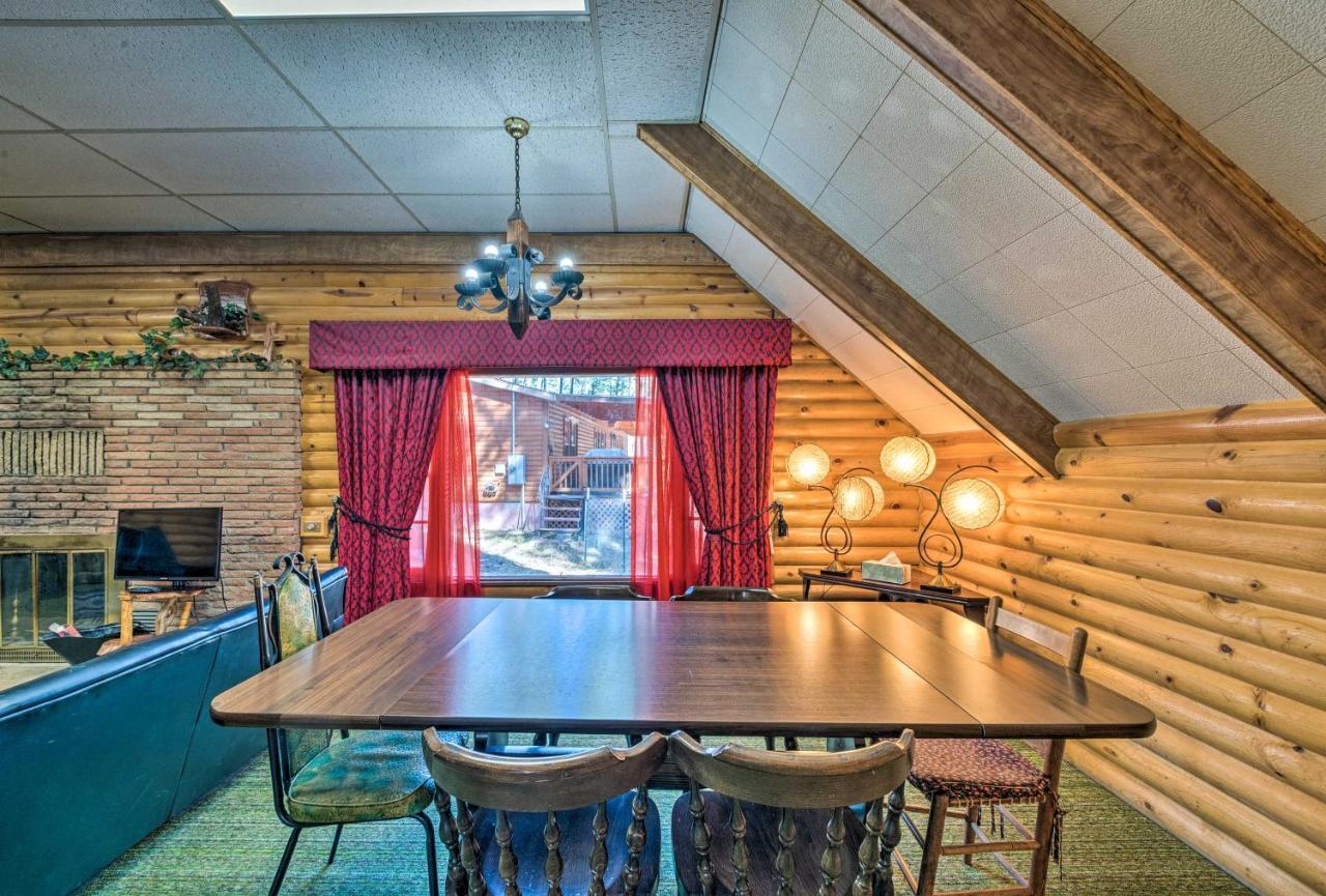 Ruidoso Cabin With Forest Views And Covered Porch Εξωτερικό φωτογραφία