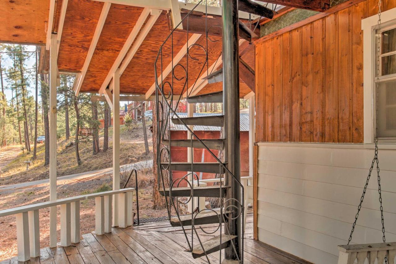 Ruidoso Cabin With Forest Views And Covered Porch Εξωτερικό φωτογραφία