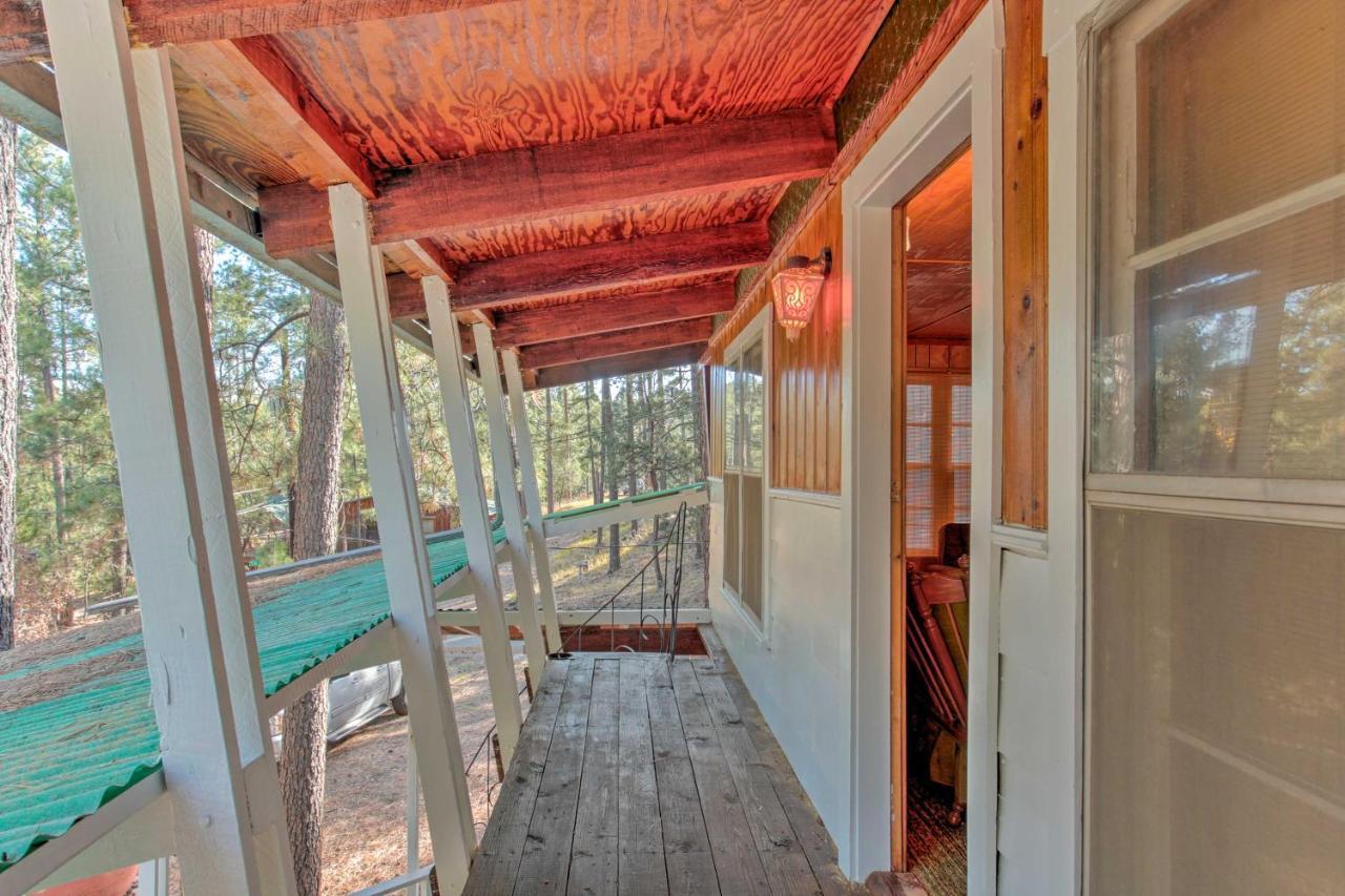 Ruidoso Cabin With Forest Views And Covered Porch Εξωτερικό φωτογραφία