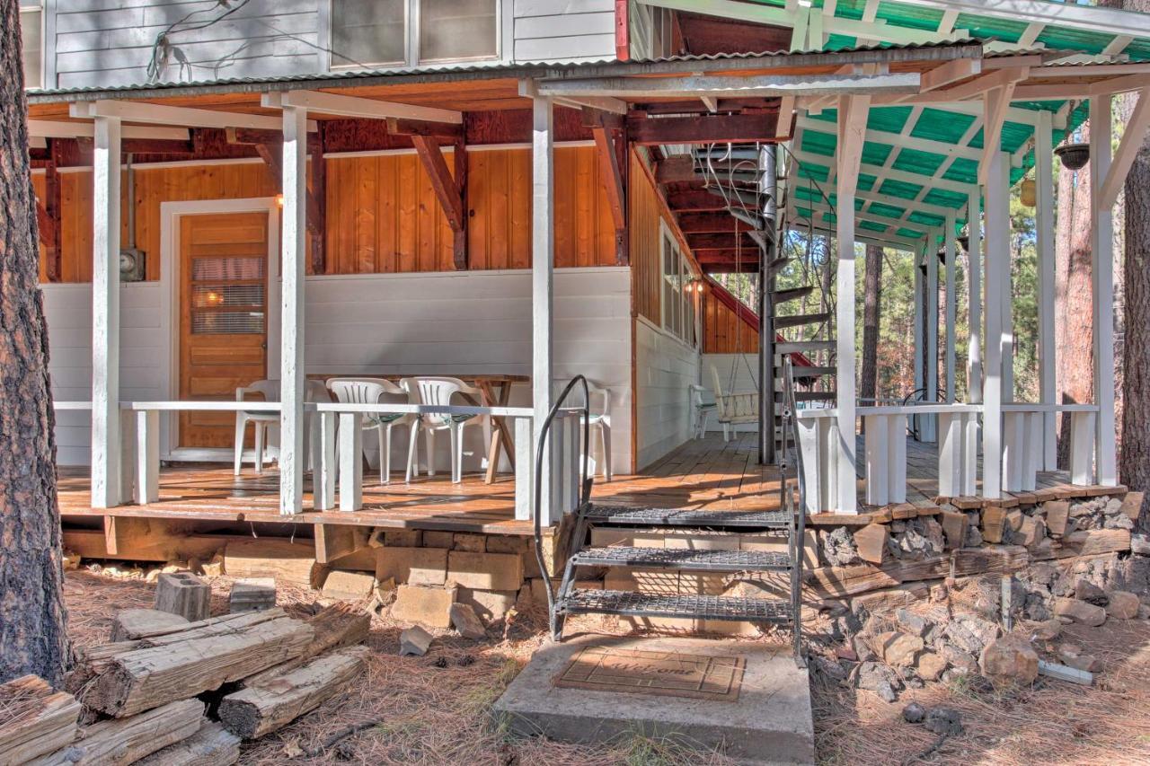 Ruidoso Cabin With Forest Views And Covered Porch Εξωτερικό φωτογραφία