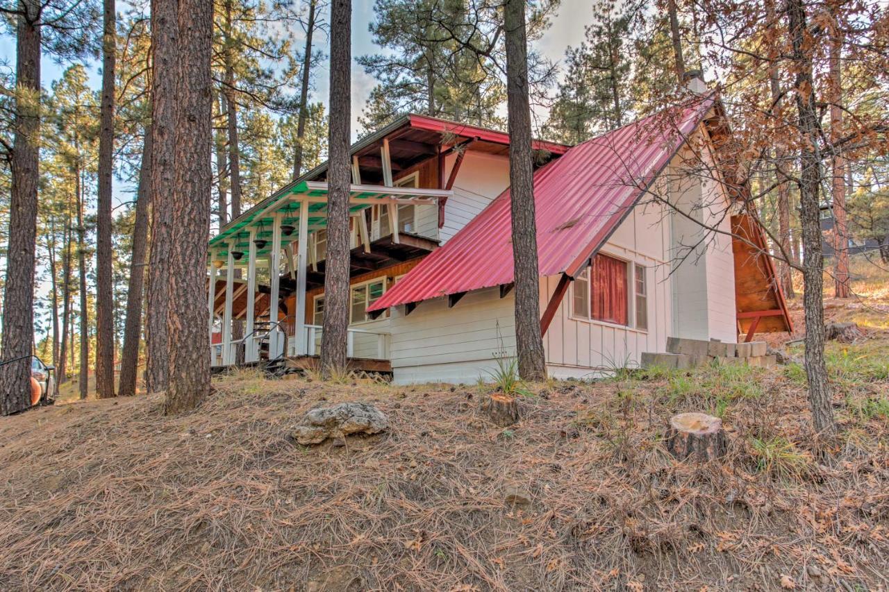 Ruidoso Cabin With Forest Views And Covered Porch Εξωτερικό φωτογραφία
